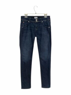 Hudson Collin Flap Skinny Jeans Berg Dark Wash Size 28 Low Rise